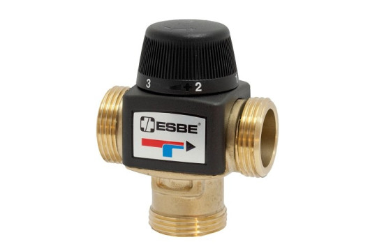 ESBE VTA 572 Termostatický směšovací ventil DN20 - 1" (10°C - 30°C) Kvs 4,5 m3/h