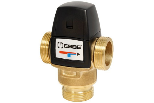 ESBE VTA 522 Termostatický směšovací ventil DN25 - 5/4" (20°C - 43°C) Kvs 3,5 m3/h