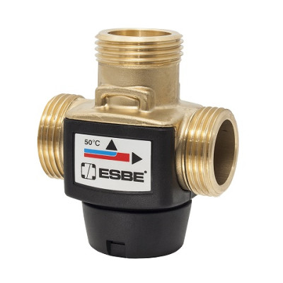 ESBE VTD 322 Přepínací termostatický ventil DN 20 - 1" (45°C)