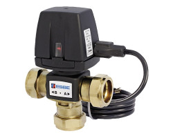 ESBE VZD 263 Přepínací ventil s pohonem DN 25 - 28mm Kvs 6 m3/h
