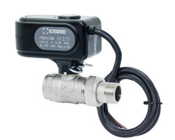 ESBE MBA 124 Kulový ventil 2-cestný s pohonem DN25 - 1" Kvs 60 m3/h