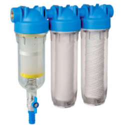 ATLAS Vodní filtr samočistící HYDRA TRIO 1" RSH 50mcr + CA 25mcr + FA 5mcr