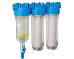 ATLAS Vodní filtr samočistící HYDRA TRIO 1" RSH 50mcr + FA 25mcr + FA 5mcr