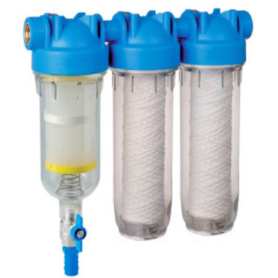 ATLAS Vodní filtr samočistící HYDRA TRIO 1" RSH 50mcr + FA 25mcr + FA 10mcr