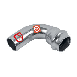 FRABOPRESS C-STEEL oblouk 35 mm 90° M x F