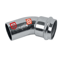 FRABOPRESS C-STEEL oblouk 35 mm 45° M x F