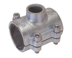 QUICK ANB - třmen s navrtávkou DN15 (1/2" trubka 21,3 mm) x 1/2" 