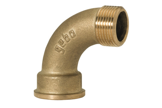 Mosazný oblouk 90° MF 2" PN20