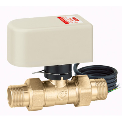 CALEFFI 6442 Kulový kohout 3/4" s elektropohonem, PN10, -5 až +110°C (230V)