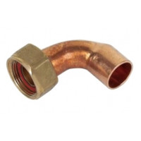 CU OBLOUK s převlečnou matkou 18 mm x 1/2" - 5002G