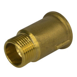 Mosazné prodloužení 1/2" x 30mm s vnitřním imbusem