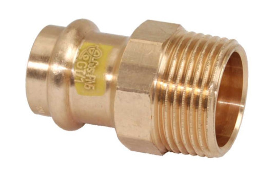 Profipress GAS Přechod vnější 15 mm x 1/2"