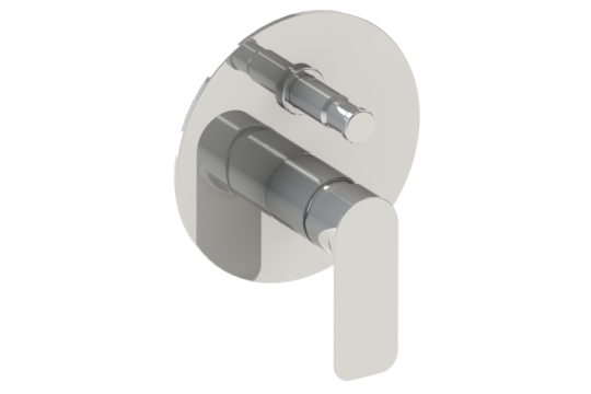 RIO 4152 Podomítková vodovodní baterie s přepínáním, BÍLÁ/CHROM