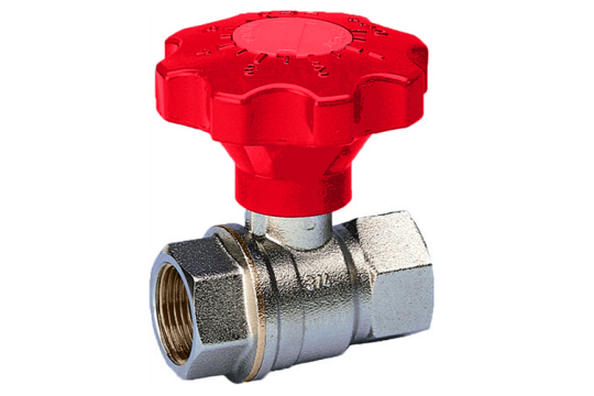 TOPBALL Kulový ventil 6/4" s plynulou regulací Tmax 120°C