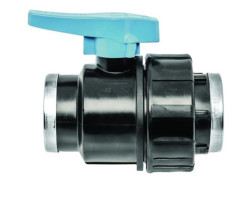 PE Uzavírací kohout 1" x 1" vnitřní/vnitřní závit  - Polyetylen