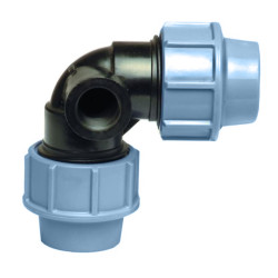 PE Koleno 90° 32 mm x 3/4" boční vývod - polyetylen