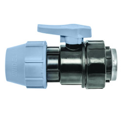 PE Uzavírací kohout 63 mm x 2" s vnitřním závitem  - Polyetylen