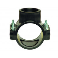 PE Navrtávací třmen 90 mm x 3/4" PN10 - Polyetylen