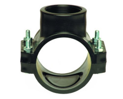 PE Navrtávací třmen 63 mm x 5/4" PN10 - Polyetylen