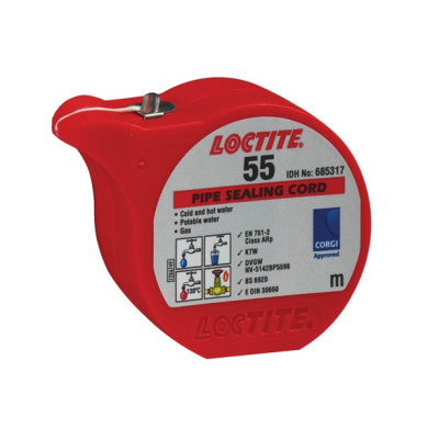 LOCTITE 55 teflonové těsnící vlákno 50m (38128)