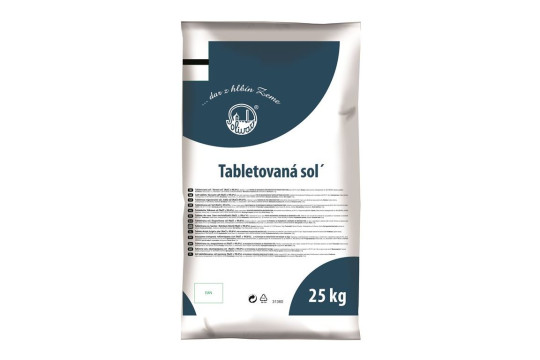Tabletová regenerační sůl - 25 kg pro úpravny a změkčovače vody