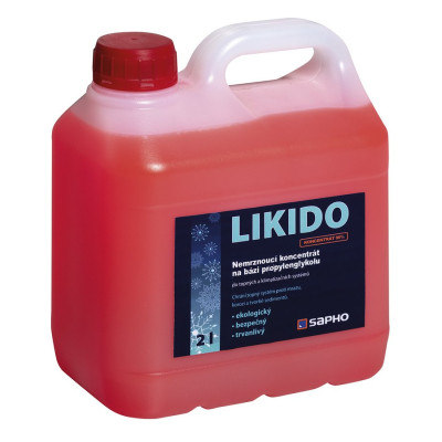 LIKIDO nemrznoucí teplonosná směs do otopných těles, 2 l