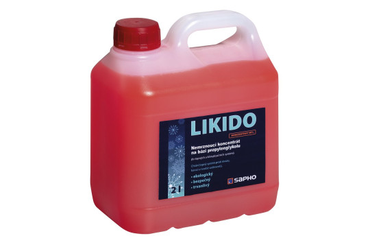 LIKIDO nemrznoucí teplonosná směs do otopných těles, 2 l