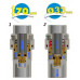 F.A.R.G. 480 1/2" Regulátor tlaku vody - MINI, PN20, Tmax. 80°C