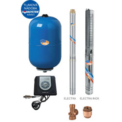 ENERGY SUB CONTROL 24 - 3" ELECTRA 60/84 Domácí vodárna s ponorným čerpadlem ELECTRA