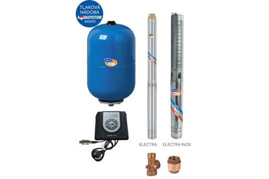 ENERGY SUB CONTROL 24 - 3" ELECTRA 60/84 Domácí vodárna s ponorným čerpadlem ELECTRA
