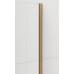 ESCA GOLD MATT jednodílná sprchová zástěna k instalaci ke stěně, sklo čiré, 1300 mm