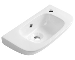 KIA keramické umývátko 49x25cm, bílá