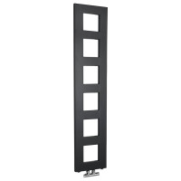 BLOCK otopné těleso 280x1330 mm, černá mat