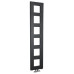 BLOCK otopné těleso 280x1330 mm, černá mat