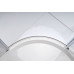 LEGRO čtvrtkruhová sprchová zástěna dvoukřídlá 900x900mm, čiré sklo