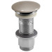 Umyvadlová výpust 5/4“, click-clack, betonová zátka, 10-80mm, písková pololesk