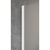 VARIO WHITE jednodílná sprchová zástěna k instalaci ke stěně, matné sklo, 1300 mm