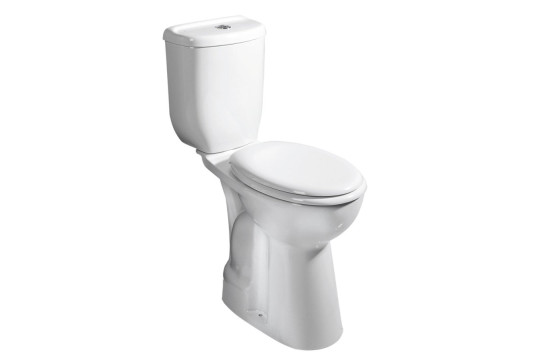 HANDICAP WC kombi pro tělesně postižené 36,3x67,2cm, spodní odpad