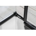 ALTIS LINE BLACK obdélníkový sprchový kout 1400x900 mm, L/P varianta