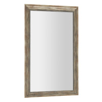 DEGAS zrcadlo v dřevěném rámu 616x1016mm, černá/starobronz