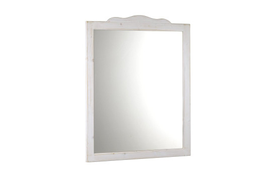 RETRO zrcadlo 89x115cm, starobílá
