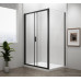 EASY BLACK obdélníkový sprchový kout 1300x800mm, čiré sklo L/P varianta