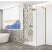 TRINITY GOLD MATT čtvercový sprchový kout 900x900mm, čiré sklo, levé