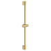 Sprchová tyč, posuvný držák, kulatá, 708mm, ABS/zlato mat