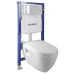 WC SADA závěsné WC NERA s podomítkovou nádržkou GEBERIT do sádrokartonu
