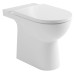 TALAMO WC kombi mísa, Rimless, 63x35,5cm, spodní/zadní odpad, bílá
