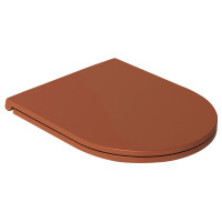 INFINITY WC sedátko, SLIM, odnímatelné, Soft Close, terracotta