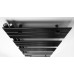 MYTHOS otopné těleso 500x1430 mm, černá mat