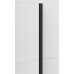 ESCA BLACK MATT jednodílná sprchová zástěna k instalaci ke stěně, sklo čiré, 1000 mm