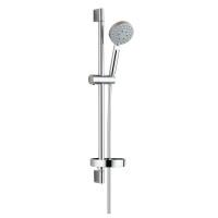 Mereo, Sprchová souprava, pětipolohová sprcha, posuvný držák, šedostříbrná hadice, mýdlenka CB900HM